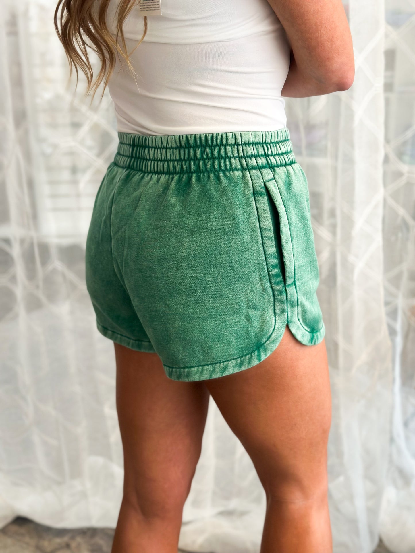 Summer Lovin’ Comfy Shorts (Forest)