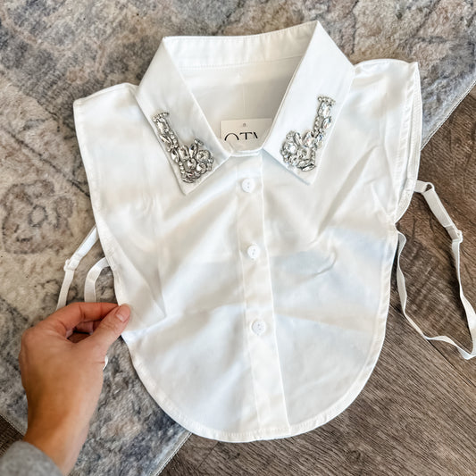 Haute Sparkle Collar (White)