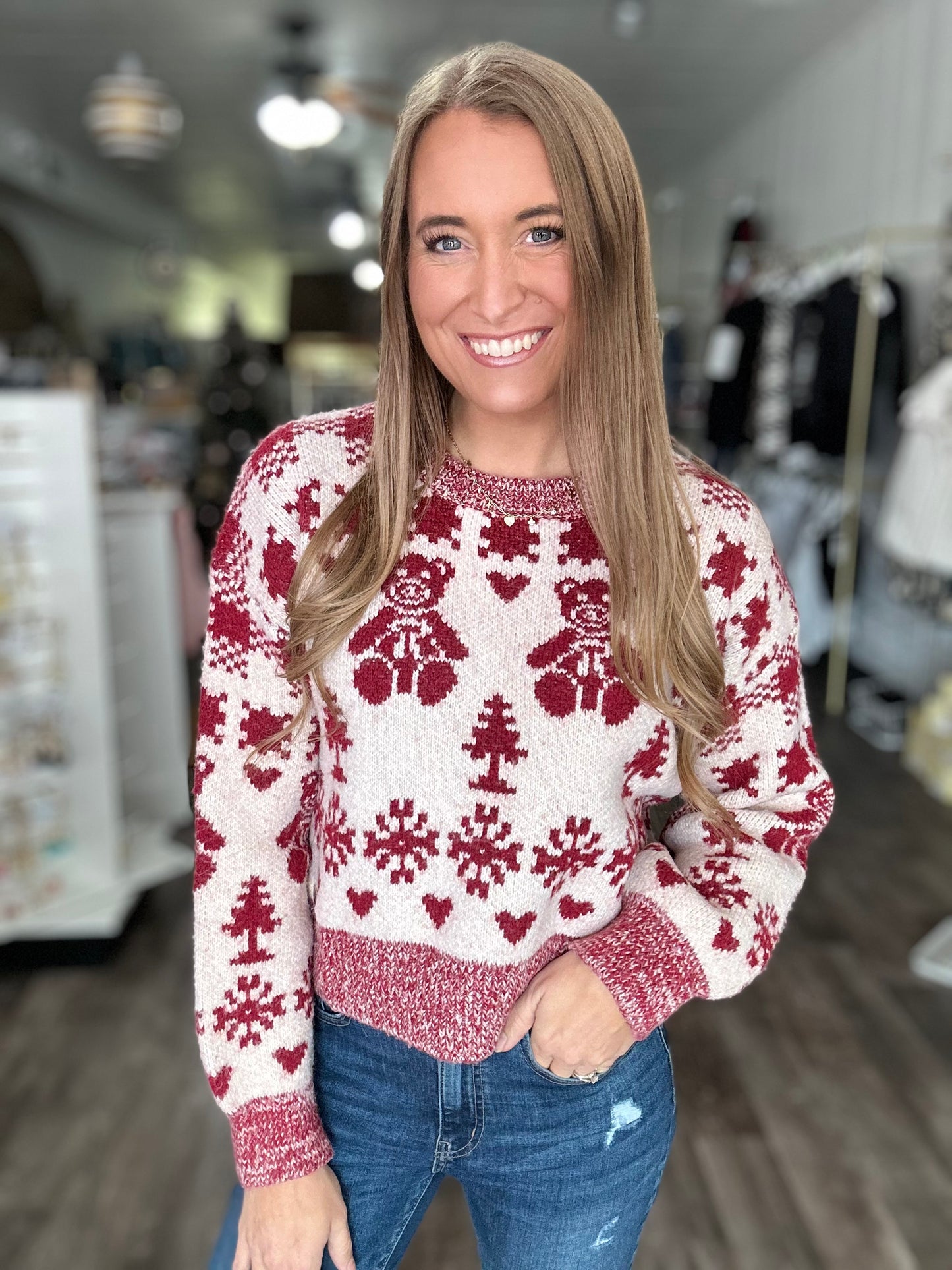 Felicity Bear Sweater - Simply Southern