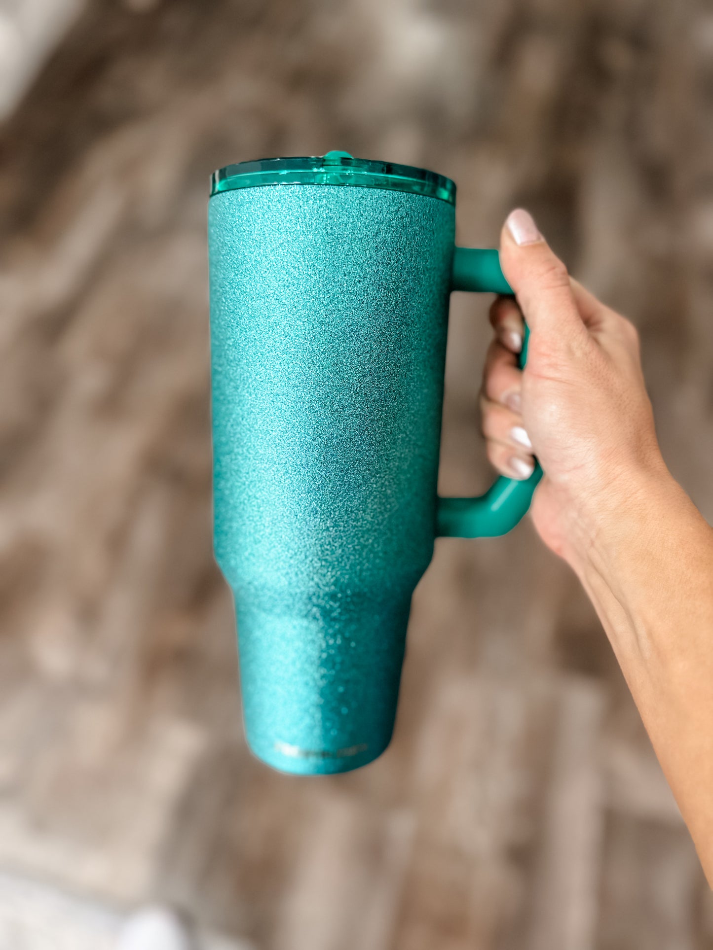 Thicc Buddy 40 (Teal Glitz)