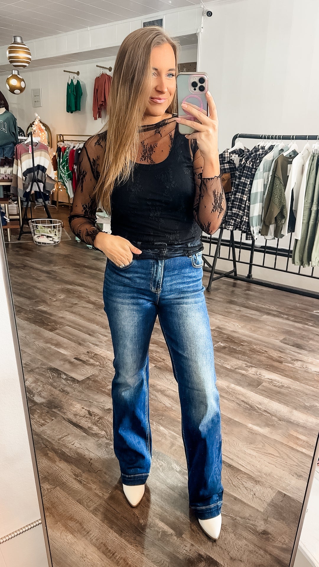 RESTOCK Spice Up Your Look Lace Top - Black