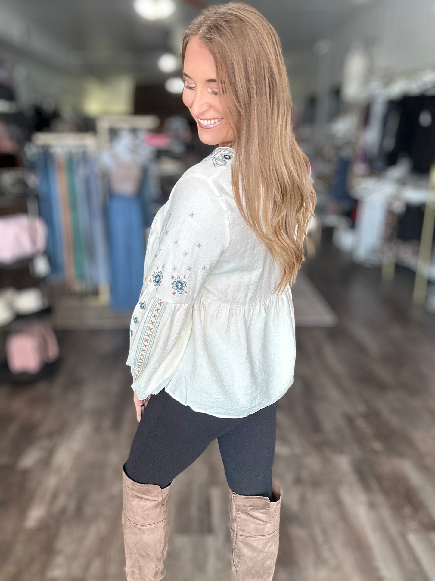 Girls Will Be Girls Flowy Top