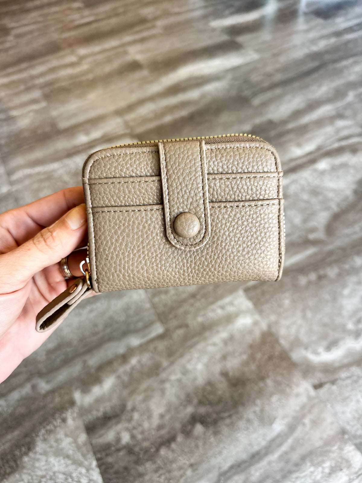 Macy Accordion Pebble Wallet