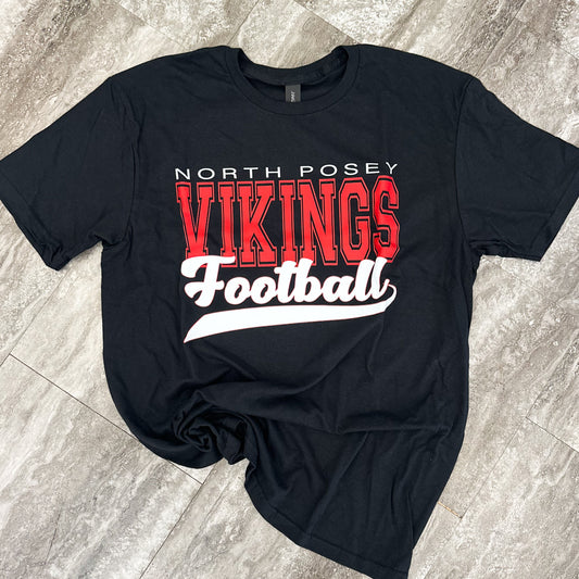 Vikings Football Graphic Tee