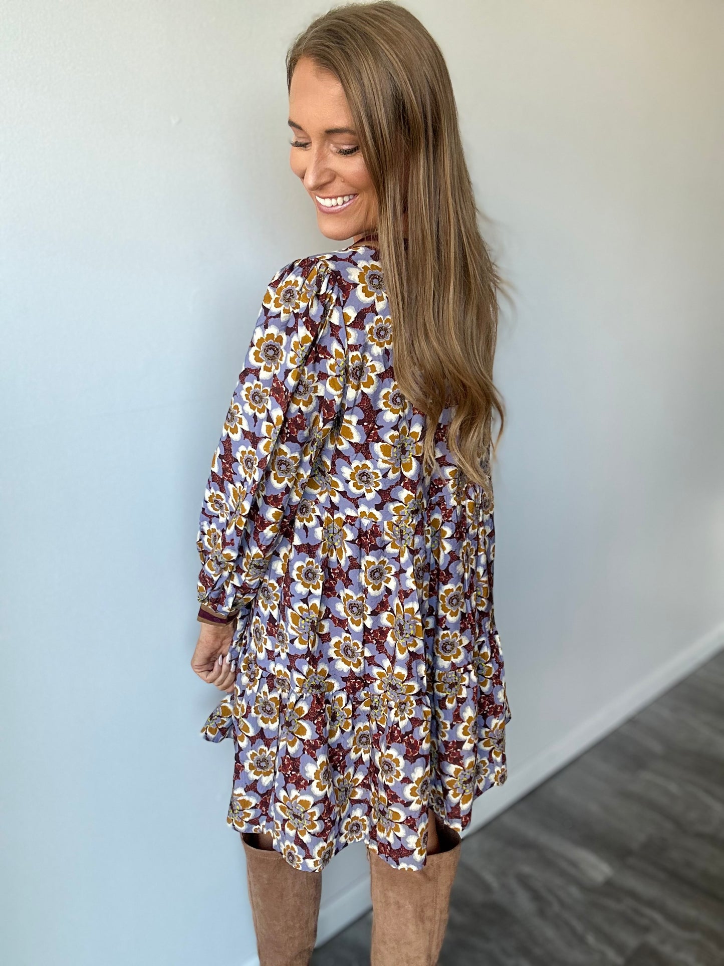 Easy Going Floral Dress