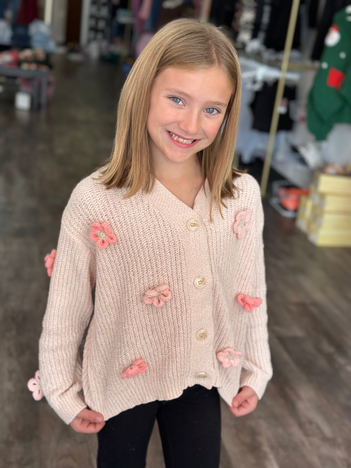 Hadley Floral Cardigan (TWEEN)