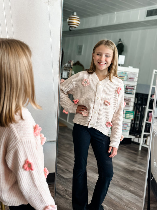 Hadley Floral Cardigan (TWEEN)