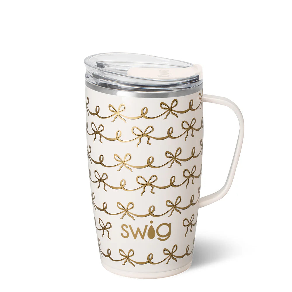 Pretty in Pearl 18oz Swig Life Travel Mug
