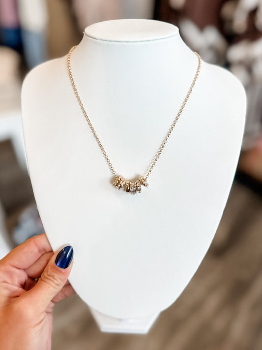 To Infinity Gold Necklace