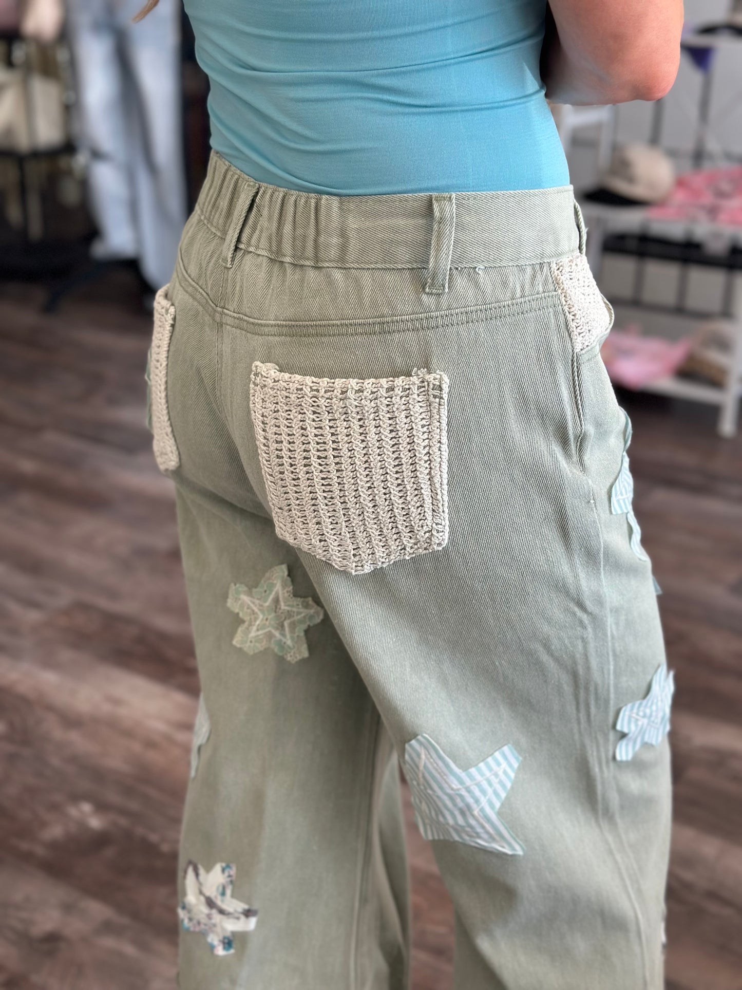 Under The Stars Denim Pants