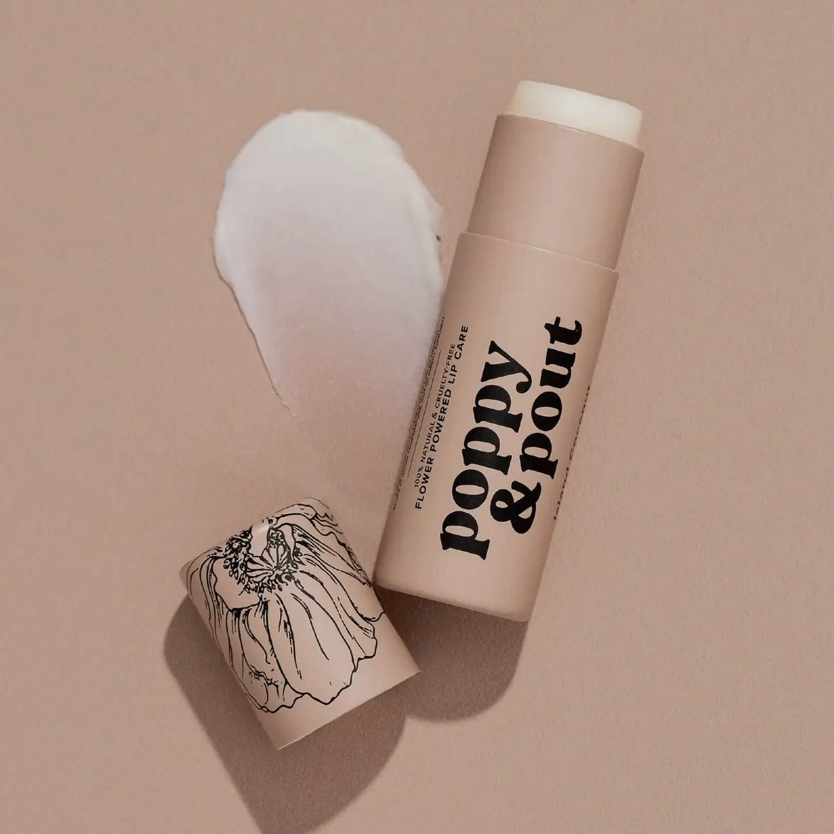 Poppy & Pout Lip Balm - Island Coconut