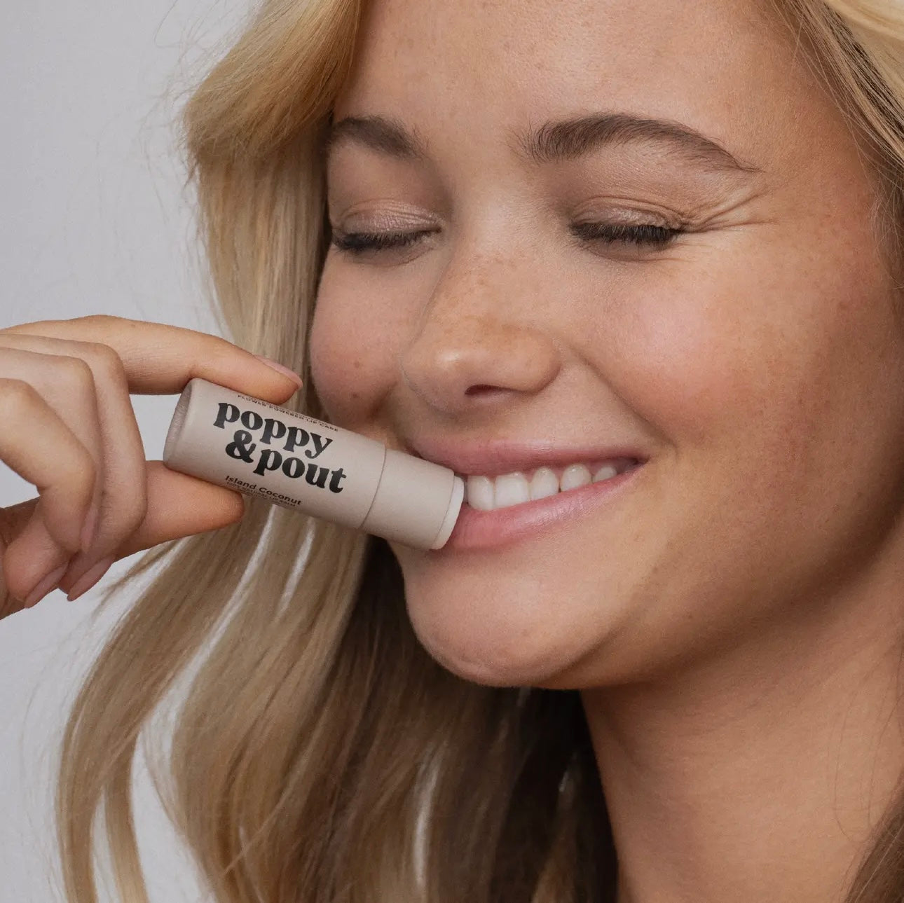 Poppy & Pout Lip Balm - Island Coconut