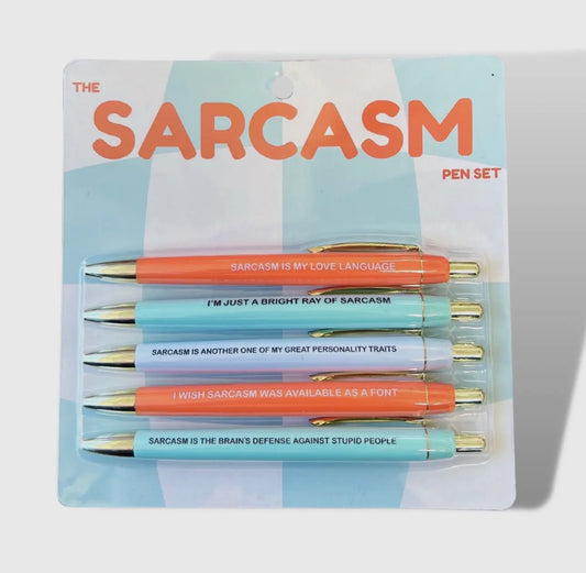 Sarcasm Pen Set