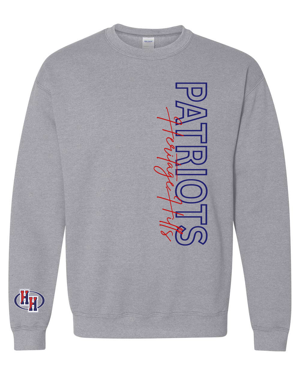 Preorder HH Patriots Statement Long Sleeve/Crewneck (Grey)