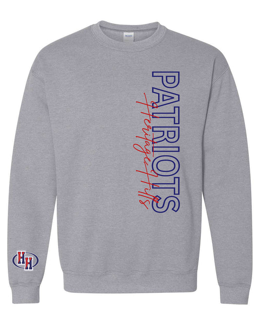 Preorder HH Patriots Statement Long Sleeve/Crewneck (Grey)