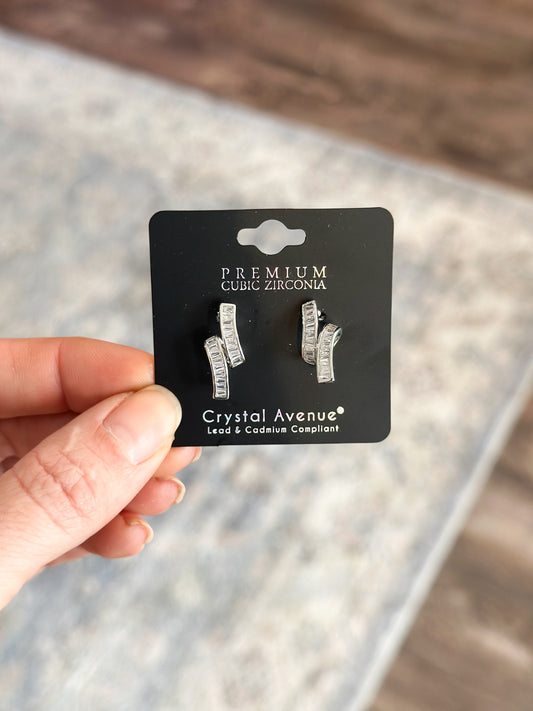 Elegant Silver Studs