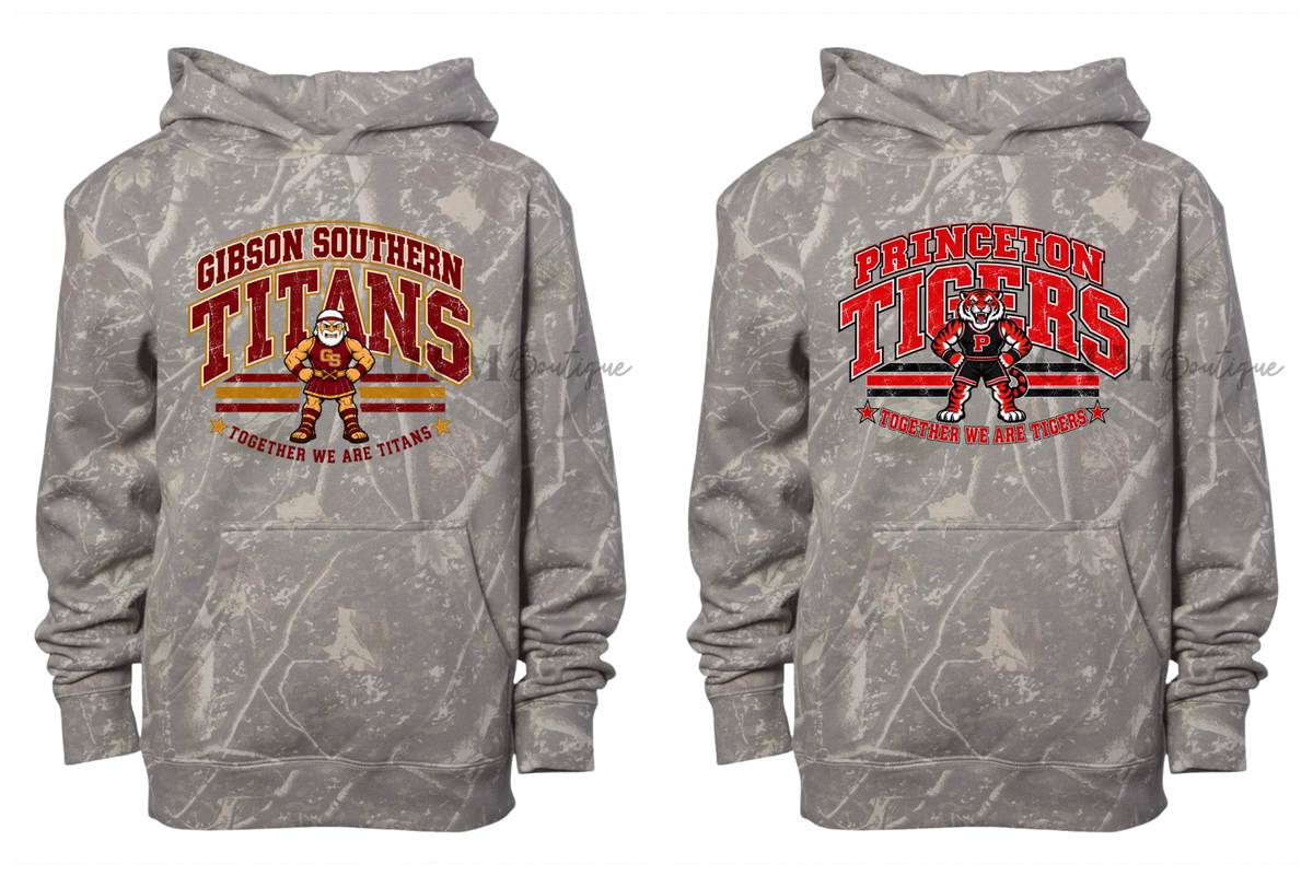 Preorder Team Camo Hoodie