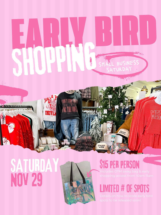 SBS Early Bird Shopping Pass