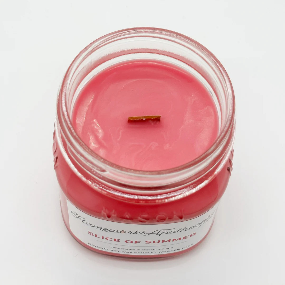 8oz Mason Jar Candle - Slice of Summer