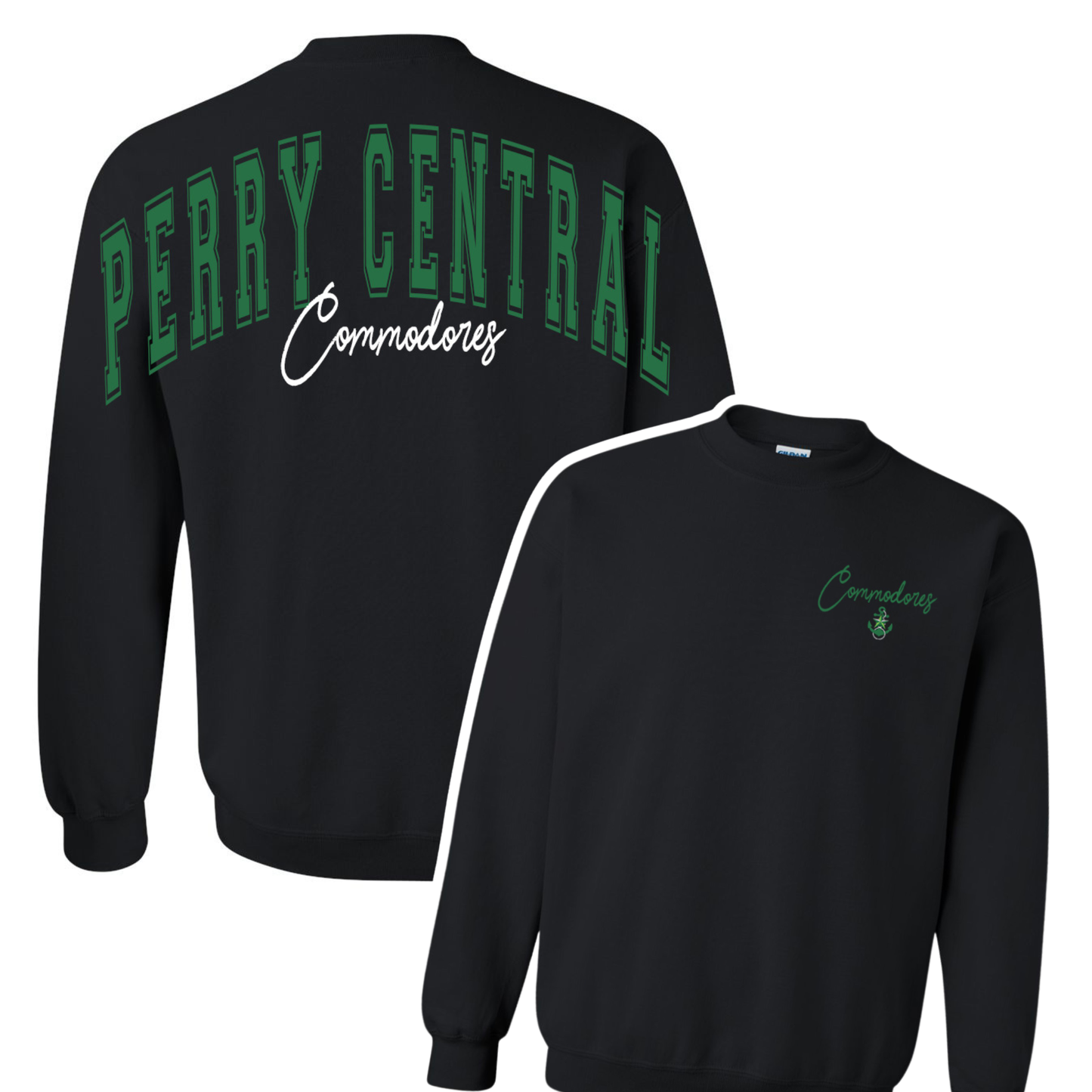 Preorder Custom Arm to Arm Crewneck - PC Commodores