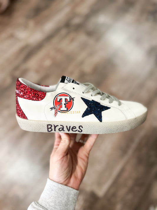 EXTRA Braves Shoes - Adult 39 (7.5/8)