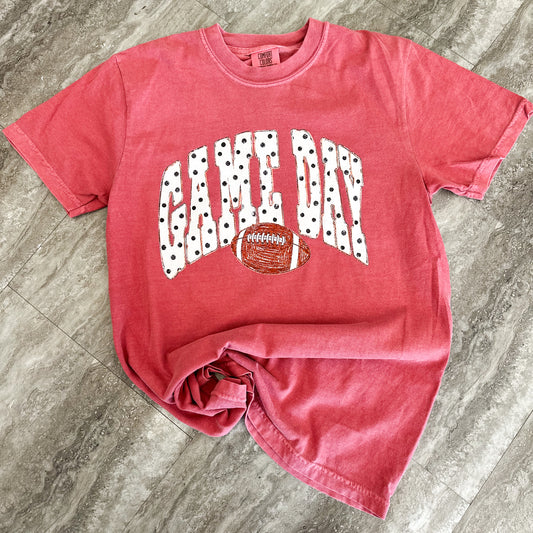 Polka Dot Game Day Tee