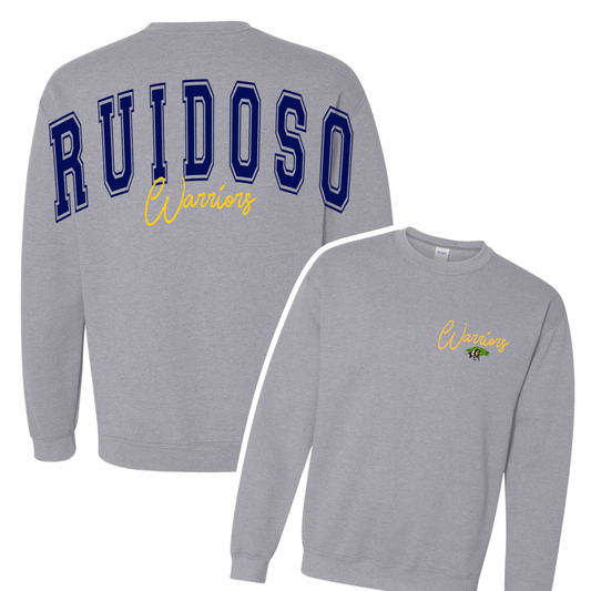 Preorder Custom Arm to Arm Crewneck - Ruidoso Warriors