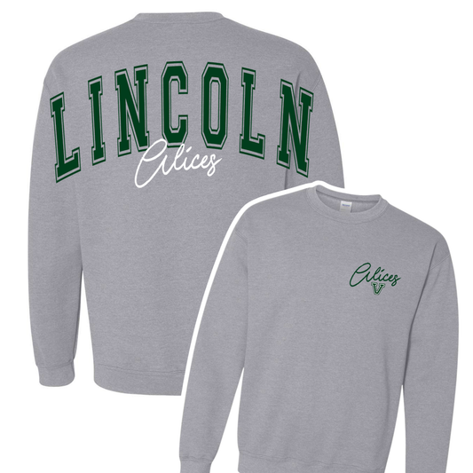 Preorder Custom Arm to Arm Crewneck - Lincoln Alices