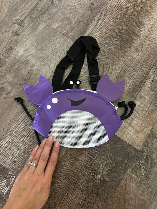 SUPER SALE Purple Crab Shell Bag