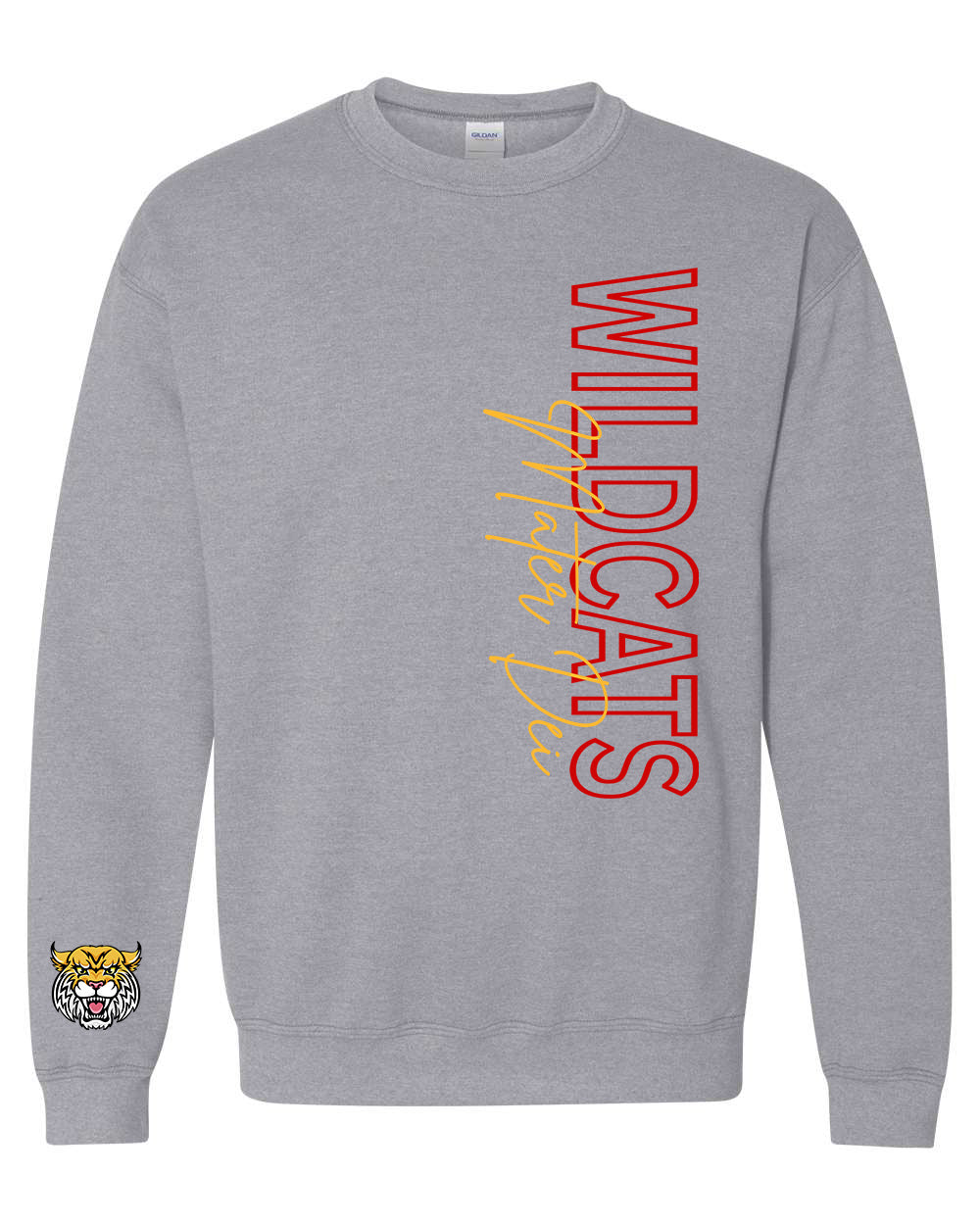 Preorder MD Wildcats Statement Long Sleeve/Crewneck (Grey)