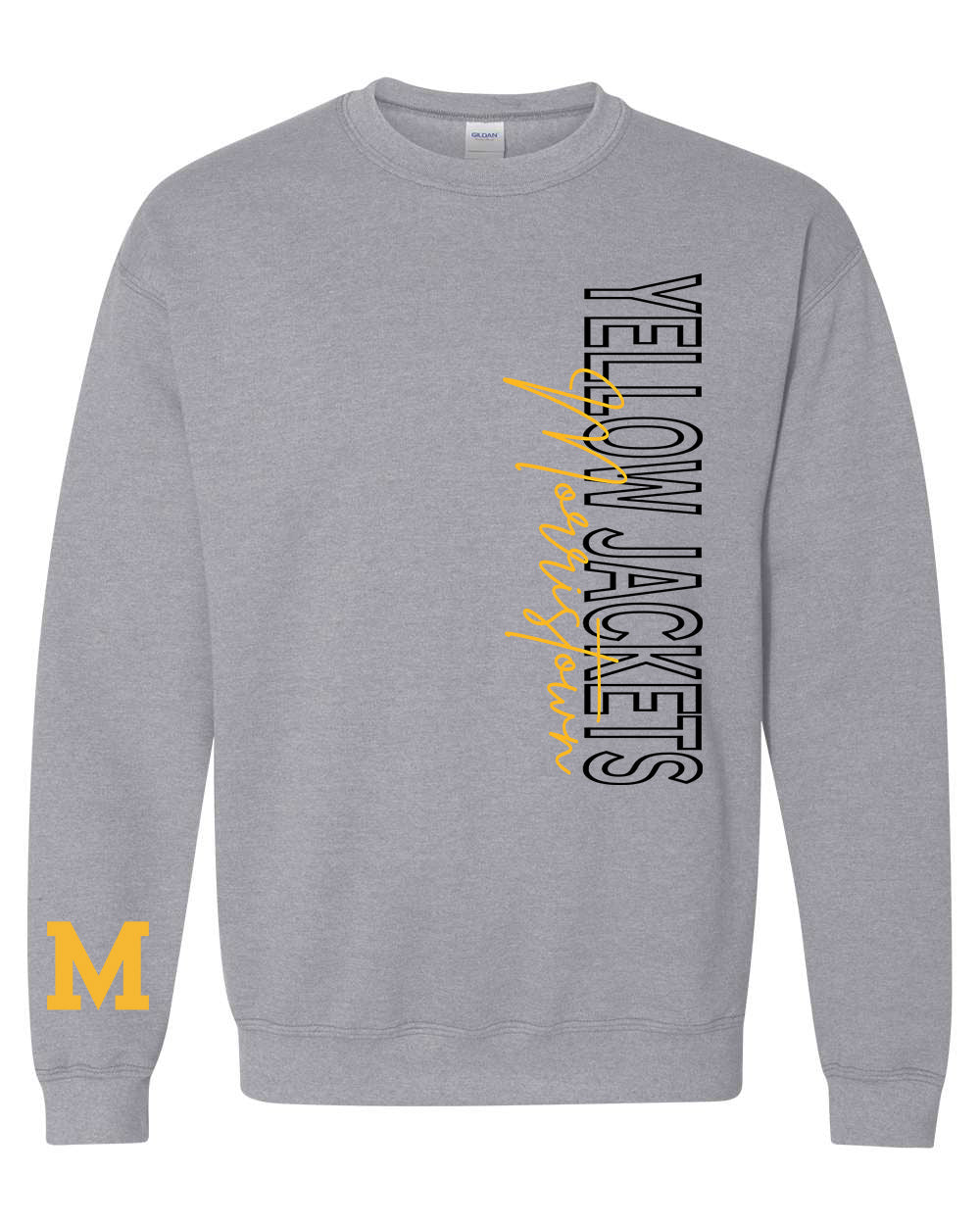 Preorder Morristown Statement Long Sleeve/Crewneck (Grey)