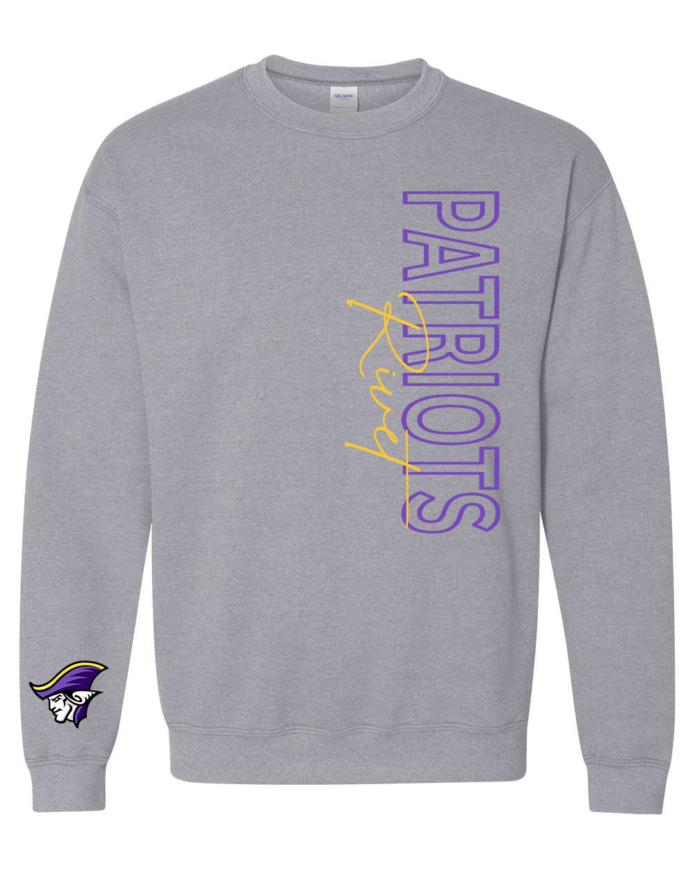 Preorder Patriots Statement Long Sleeve/Crewneck (Grey)