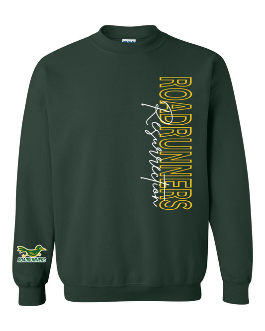 Preorder Roadrunners Statement Long Sleeve/Crewneck (Forest)