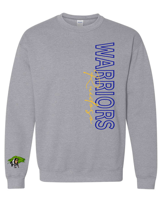 Preorder Ruidoso Warriors Statement Long Sleeve/Crewneck (Grey)