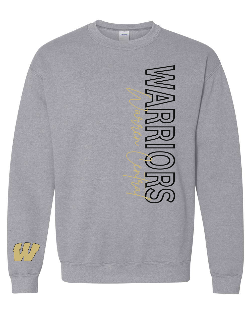 Preorder WC Warriors Statement Long Sleeve/Crewneck (Grey)