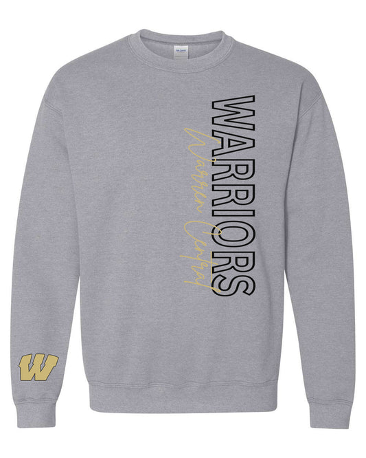 Preorder WC Warriors Statement Long Sleeve/Crewneck (Grey)