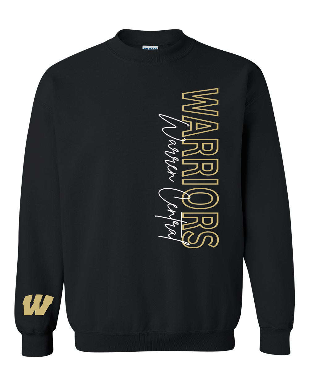 Preorder WC Warriors Statement Long Sleeve/Crewneck (Black)