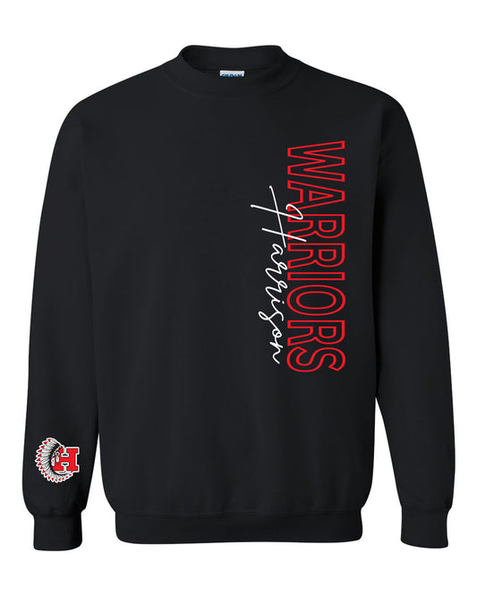 Preorder Warriors Statement Long Sleeve/Crewneck (Black)