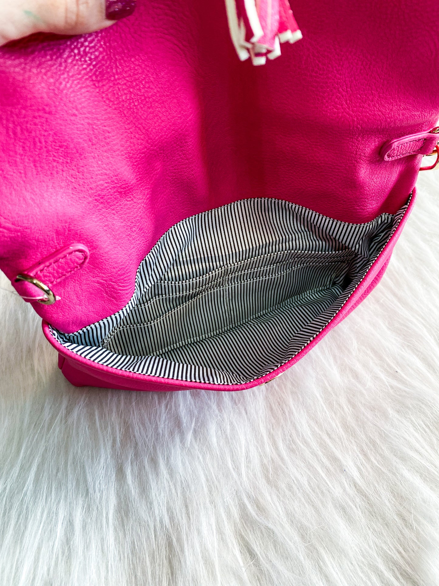 Carson Crossbody Purse - Fuchsia *final sale*